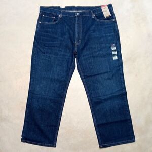 NWT Levi's 559 Relaxed Straight Fit Jeans Size 46x30 Stretch Denim Comfort NEW